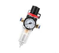 YobiLife Regulador separador de agua para compresor de aire AFR-2000, trampa de filtro de humedad de 1/4 pulgadas, control de presión de aire de latón 40 para herramientas de pulverización (A)