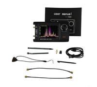 YobiLife SA5 Analizador de espectro portátil IPS LCD de 4 pulgadas Analizador armónico de frecuencia de 100 kHz-5.3 GHz y generador de señal con puerto tipo C de batería de 5000 mAh (B)