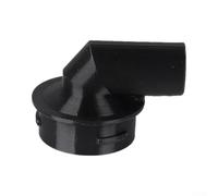 YobiLife Sellado efectivo negro plástico de la manga los 4.5cm del conector de la ventilación del inodoro del rv para la circulación de aire de Thetford C200 65332 Csm28737