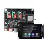 YobiLife Sistema de control de grabado CNC: placa base Makerbase DLC32 y pantalla táctil TS35-R, ESP32-WROOM-32U, 240MHz, Wi-Fi, E/S de alta velocidad, para frecuencia PWM decenas de kHz, para GRBL