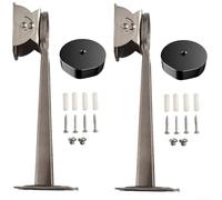 YobiLife Soporte de pared para Starlink, aleación ajustable con junta para inclinación horizontal y vertical de 150°, base de acero inoxidable para una instalación segura (2 juegos)