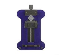 YobiLife - Soporte de placa base PCB IC de aleación de aluminio para reparación de CPU, plantilla de soldadura resistente al calor, 2 más 1 tornillos ajustables de rotación, soporte