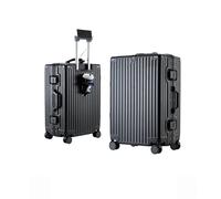 Yobohui Maletas Grandes con Ruedas, Equipaje de Mano, Carcasa rígida, con Cargador USB, portavasos, Cerradura con contraseña TSA(D,20in)