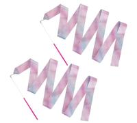 YOCDNOV 2 Cintas para Gimnasia- Cinta de Danza, Cinta de Gimnasia para Fiesta de Entrenamiento de Baile artístico,para Gimnasia Baile Artístico Entrenamiento Regalos de Fiesta de Cumpleaños