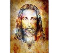 Yocheng Póster de la serie Creencias religiosas de Cristo,pintura de Jesús,arte de pared para cuarto de servicio,iglesia,decoración del hogar 60x90cm Sin Marco
