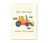 Yocheng Póster infantil con dibujos animados del Islam,musulmán,árabe,Corán,Alá,arte de pared para guardería,pintura en lienzo para bebé,niños,sala de juegos,hogar 40x50cm Sin Marco