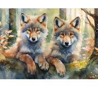 Yocheng Pósteres y láminas de animales salvajes,impresiones en lienzo,cuadros para la pared de la sala de estar y la decoración del hogar. 50x70cm Sin Marco