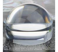 Yoctosun - Lupa en forma de domo con aumento de 5x con bolsa de pulido, tamaños: 7,6 cm/6,3 cm/9,6 cm