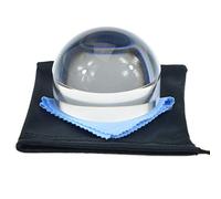 Yoctosun - Lupa en forma de domo con aumento de 5x con bolsa de pulido, tamaños: 7,6 cm/6,3 cm/9,6 cm
