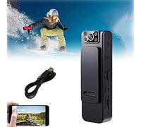 YODAOLI 2023 New HD 1080P Noise Reduction Camera, Convenient Back Clip Night Vision Recorder (WiFi Version)
