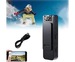 YODAOLI 2023 New HD 1080P Noise Reduction Camera, Convenient Back Clip Night Vision Recorder (WiFi Version)