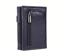 YODAOLI Side Push Auto Pop-Up Card Holder, 2023 New Wallet Credit Card Holder with RFID Blocking Card Case, Men Wallet Card Holder (Black)