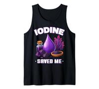 YODO ME SALVÓ Importante Función Mineral Tiroidea Bienestar Camiseta sin Mangas