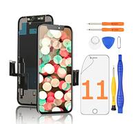 Yodoit Pantalla para iPhone 11 COF Full HD LCD 6.1 Pulgadas, digitalizador táctil, Compatible con el Modelo A2111, A2223, A2221, con Kit de Herramientas de reparación