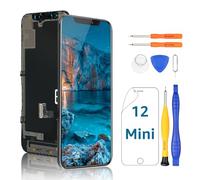 Yodoit Pantalla para iPhone 12 Mini Kit LCD COF Full HD Display de 5,4 Pulgadas 3D Touch digitalizador de Vidrio de Montaje con Kit de Herramientas de reparación