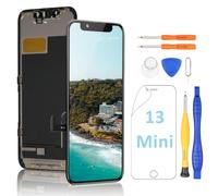 Yodoit Pantalla para iPhone 13 Mini de 5.4 Pulgadas LCD táctil 3D digitalizador con Kit de Herramientas de reparación, Compatible con los Modelos A2481, A2626, A2628, A2629