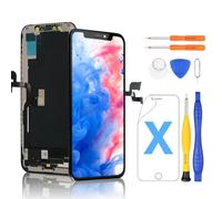 Yodoit Pantalla para iPhone X FHD COF LCD Display y Digitalizador Táctil Vidrio con Herramientas, Compatible con Modello A1865, A1901, A1902 5.8 Pulgadas Negro