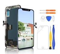 Yodoit Pantalla para iPhone XS LCD COF Full HD Display 5.8 Pulgadas reemplazo de Pantalla, Negro y digitalizador con Herramientas de reparación