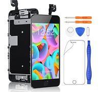 Yodoit Para iPhone 6s LCD Pantalla y Montaje Digitalizador Pantalla Táctil de Cristal Reemplazo con Marco + Kit de Herramientas de Reparación (4.7 pulgadas de Negro)