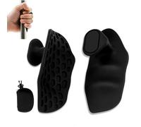 Yoedge Almohadillas de agarre para dominadas y entrenamiento de fuerza, antideslizantes, con almohadillas de gel, muñequeras para crossfit, culturismo, accesorios para hombres y mujeres (2 unidades)