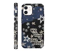 Yoedge Funda para iPhone 12/iPhone 12 Pro, Aesthetic Diseño Collage Dibujos Carcasa, Suave Mate Silicona TPU Mujeres Case Protector de Cámara Antigolpes Case para iPhone 12 Pro 6,1'' - Estrellas