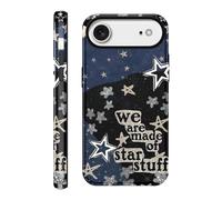 Yoedge Funda para iPhone 17 Air/iPhone Air, Aesthetic Diseño Collage Dibujos Carcasa, Suave Mate Silicona TPU Mujeres Case Protector de Cámara Antigolpes Case para iPhone 17 Air 6,3'' - Estrellas