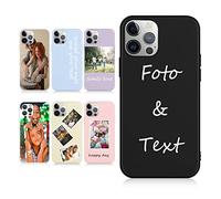 Yoedge Funda Personalizada para iPhone 17 Air 16 15 14 13 12 11 Pro MAX Mini X XS XR SE 7 8 Plus, Carcasa con Foto Imagen o Texto Silicona Gel, Custom Case Cover
