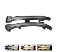 Yoegerery 1 Par Luces de giro indicadoras intermitentes dinámicas para W Golf 7 MK7 GTI 7 R 7.5 Golf Sportsvan 2012-2018 (Negro-SPORT)