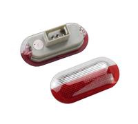 Yoegerery 2 unids LED luces de cortesía puerta bajo lámparas de advertencia para VW Golf 4 Polo MK4 Bora 6R Sharan 1J0949105A 1J0947413