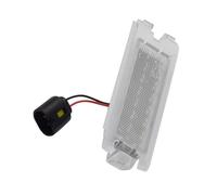 Yoegerery LED Licencia Número Matrícula Luz para Dacia Logan 1 2004-2012 Sandero 1 2008-2012 12V Luces de matrícula para coche para Renault Clio II 2 2001-2004