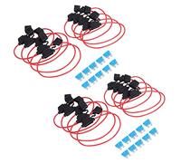 Yoeruers 20 Paquetes de fusibles Tap Adaptador 16 Gauge 20AMP Blade Automóvil Alambre Impermeable con 20 pcs 15 AMP Fusibles