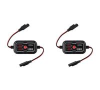 Yoeruers 2X 10A 12V Batería de Litio LCD Digital MPPT Panel de Carga Solar Controlador Regulador de Mejoras para el Hogar Solar Pieza de Recambio