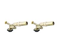 Yoeruers 2X Antorcha de Soldadura Quemador de Gas Llama Herramienta Soplador de Cobre Puro Suministros de Soldadura de Gas Barbacoa de Encendido Automático de Cocina