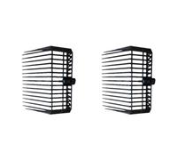 Yoeruers 2X Cabezal de Repuesto de Horquilla para Estiércol, Cabeza de Horquilla, Rastrillo para Estiércol de Caballo, para Recoger Estiércol, Eliminación de Desechos Estables