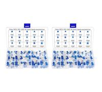 Yoeruers 360 Piezas 15 Valores Kit Surtido de Condensadores Cerámicos de Inmersión de Alto Voltaje Rango 100PF-10000PF 3KV