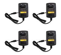 Yoeruers 4X Cargador EU Enchufe AC 110V 220V Convertidor DC 24V 1A Fuente de Alimentacion del Adaptador Negro