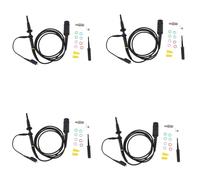 Yoeruers 4X P6500B 500MHz Sonda de Osciloscopio 10X 300V Sonda de Prueba de Alta PrecisióN 120 cm para Osciloscopio Tektronix