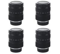 Yoeruers 4X Televisor Lente TV/Lente CCTV para Cámara C Mount 25Mm F1.4 en Negro