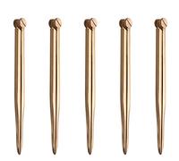 Yoeruers 5X Divisor Recto de Carta de 168 mm Herramienta de División Marina de Latón Macizo Sin ÓXido para Arquitectos de Navegación Marina