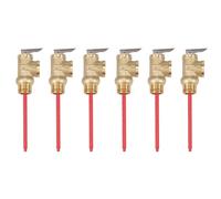Yoeruers 6X WYA-20 99C 102PSI 210F WYA-20 0.7Mpa A la Válvula Válvula de Alivio de Presión y Temperatura de 3/4 Pulgadas Como Válvula de Seguridad