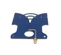 Yoeruers Antena UWB de Banda Ultra de 1 GHz A 8,5 GHz con Polarización Lineal de Alta Ganancia para Posicionamiento de Transmisión de Imágenes, Conector SMA Hembra