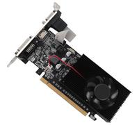 Yoeruers Tarjeta Gráfica GT210, DDR3, 1 GB, 64 bits, para Juegos, con Puertos DVI VGA, PCIe 2.0, Ideal para Oficina.