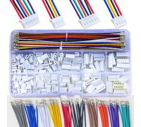 Yoeruyo Kit de conectores Molex KK conector de paso de 2,5 mm con cables precrimpados de 22 AWG, Molex 5264 MX 2,54 mm macho hembra 2/3/4/5/6/7/8/9/10 pines 5264 carcasa (MX2.54-5264)
