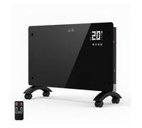 Yoevu - emisor térmico cristal 2500w, temporizador, wifi