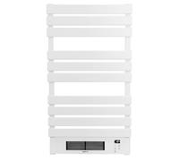 YOEVU | Toallero eléctrico | 101x13x55cm, Blanco, aleación de Aluminio, sin Estante | WiFi Integrado, 2 potencias 500W/1500W, tecnología PTC | Calienta y Seca Toallas en baños hasta 12m²