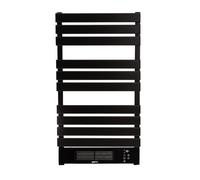 YOEVU | Toallero eléctrico | 101x13x55cm, Negro, sin Estante, aleación de Aluminio, 500/1500W | Control WiFi, 2 potencias, tecnología PTC | Calienta y Seca Toallas para baños hasta 12m²