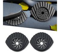 YOFAB 2 Piezas Almohadilla del Orificio del Limpiaparabrisas para Jaguar I-Pace 2018-2025, Silicona Limpiaparabrisas Brazo Agujero Protector Cubierta de Polvo