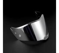 YOFAB Visera Casco de Motocicleta para LS2 FF805 Thunder, Visera de Lente para Casco Protección contra Viento y Antivaho, Accesorios para Cascos de Moto,C Silver