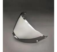 YOFAB Visera Casco de Motocicleta para LS2 MX701 Explorer C, Visera de Lente para Casco Protección contra Viento y Antivaho, Accesorios para Cascos de Moto, Revo Clear Silver