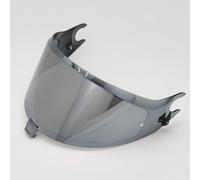 YOFAB Visera Casco de Motocicleta para Shark Spartan GT, Visera de Lente para Casco Protección contra Viento y Antivaho, Accesorios para Cascos de Moto,H Gray Silver
